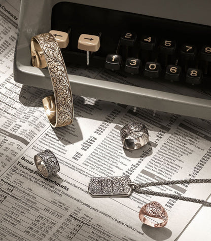 Zyan Gems | Unique Samurai Engraved Tag Pendant for Men |  Gold Micron Plated  Sterling Silver Pendant