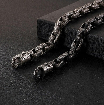 13mm wide, Unique Vintage Artistry Ancient Oxidized Bracelet |  Sterling Silver Bracelet