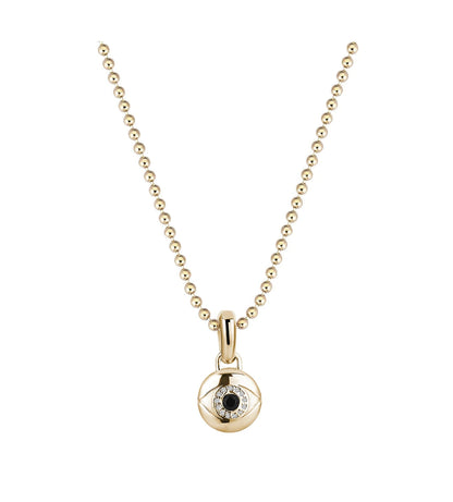 Zyan Gems | Unique Designed Evil Eye Pendant |  Sterling Silver Pendant