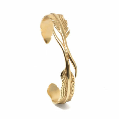 Zyan Gems | Unique Adjustable Feather Style Bangle/kadaa/Handcuff for Men & Boys |  Sterling Silver Bracelet