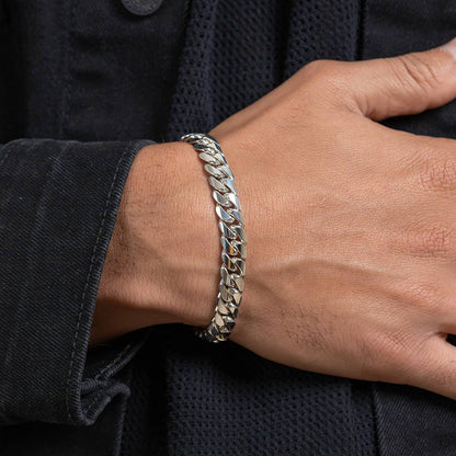 10mm Wide Solid Miami Cuban Link Bracelet |  Sterling Silver Bracelet Authenticity and