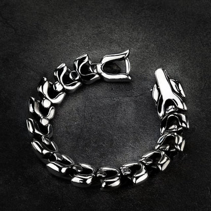 Unique Silver Dragon Bracelet |  Sterling Silver Bracelet | Men