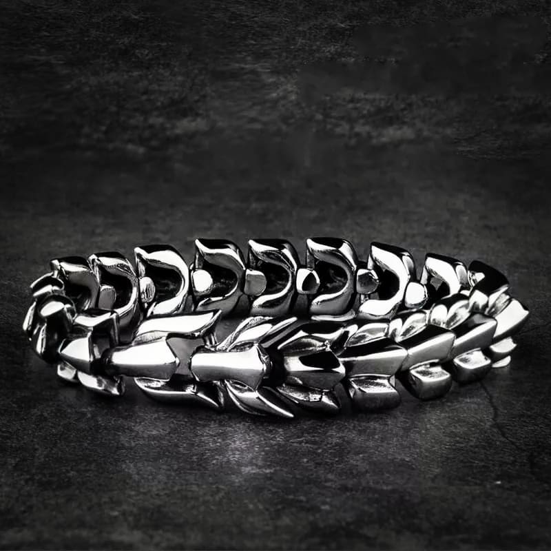 Unique Silver Dragon Bracelet |  Sterling Silver Bracelet | Men