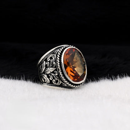 Turkish Zultanite Stone Men Limited Edition Ring