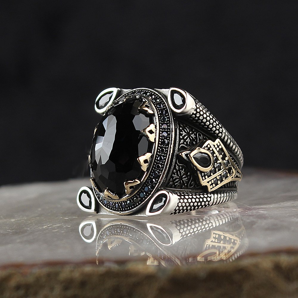 Zircon Natural Stone Handmade Ring