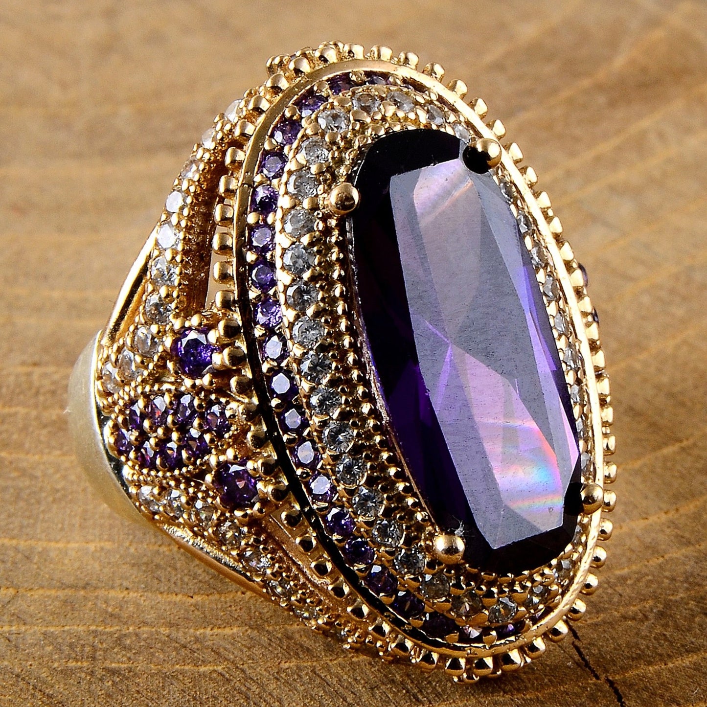 Turkish Handmade Purple Amethyst Ring For Women
