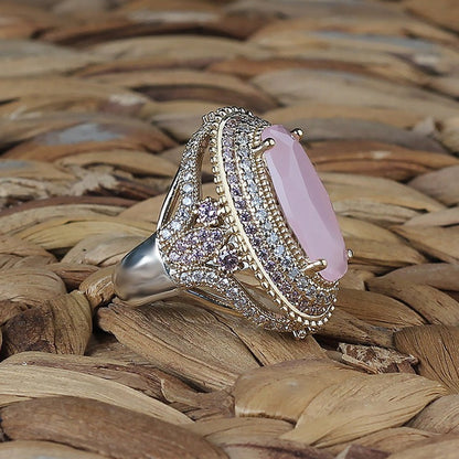 Turkish Chalcedony Handmade Sterling Silver Ring For Women