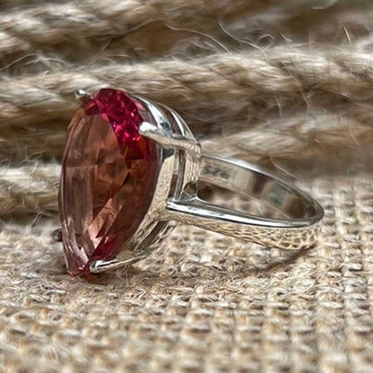 Turkish Alexandrite Heart shape Ring For Women
