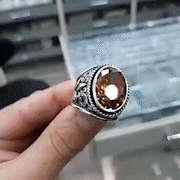 Turkish Zultanite Stone Men Limited Edition Ring